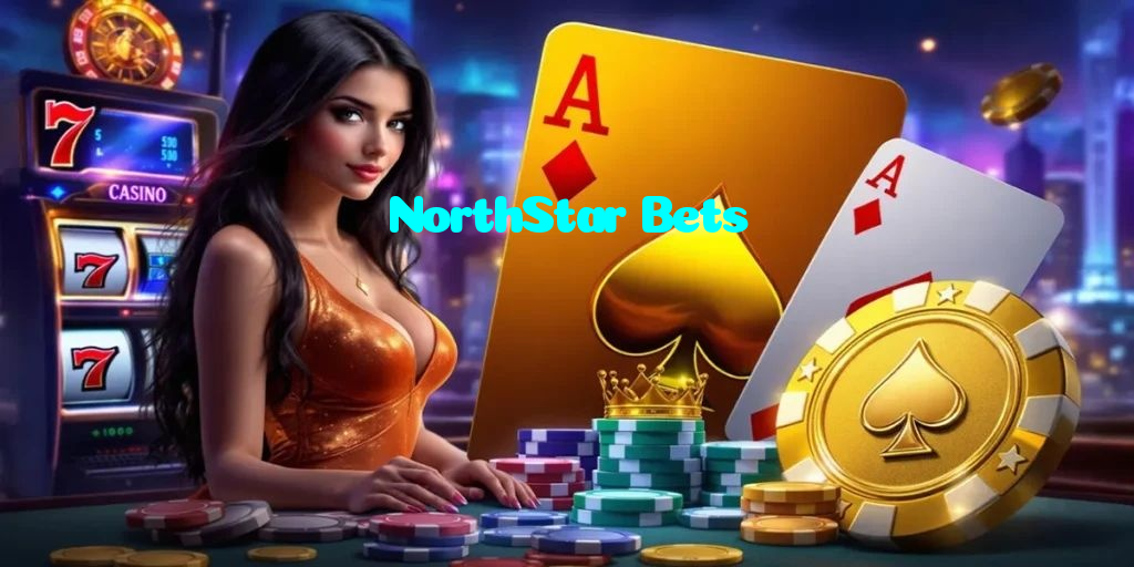 NorthStar Bets casino presented on mobile device in Pakistan with slots and live games